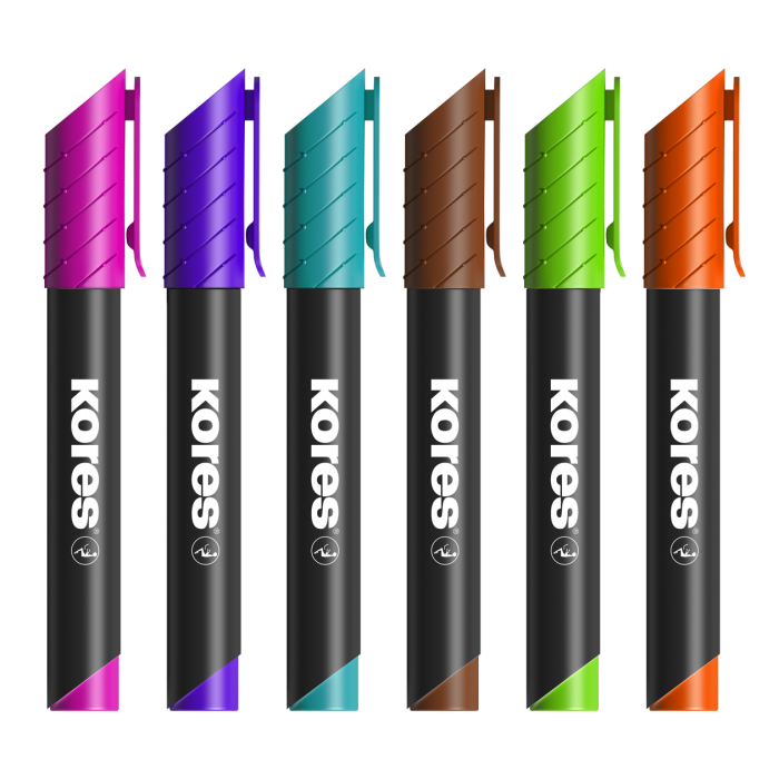 Kores - Permanent Markers Assort. (363510)
