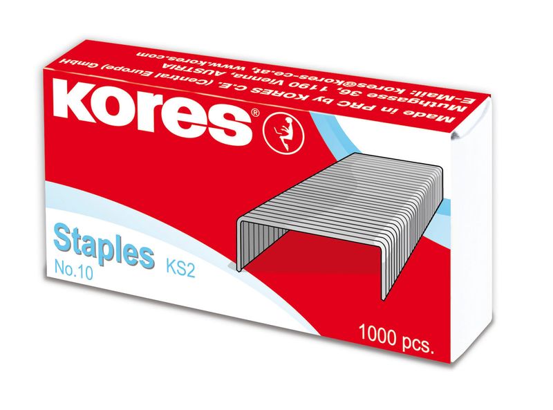 Kores - Klammer no. 10 1.000 stk