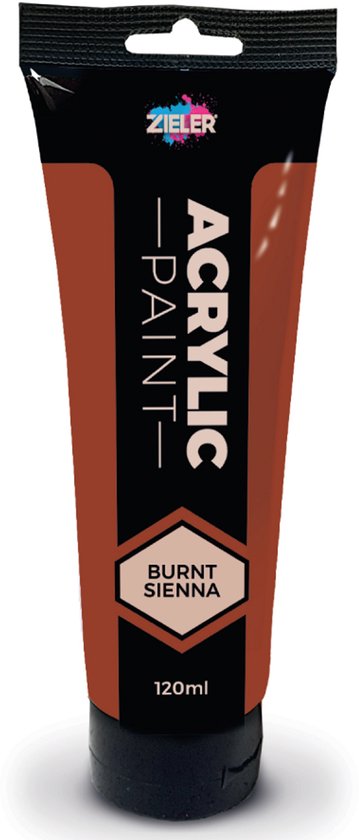 Zieler - Premium Acrylic - Brændt Sienna - 120ml