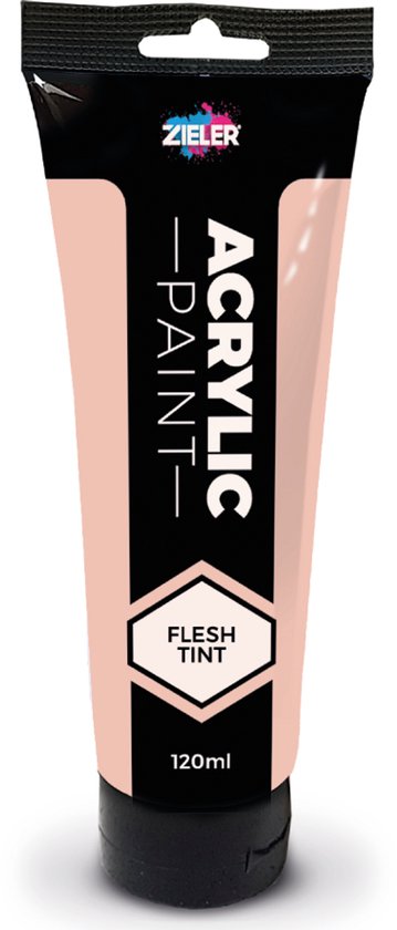 Zieler - Premium Acrylic - Hudfarve - 120ml