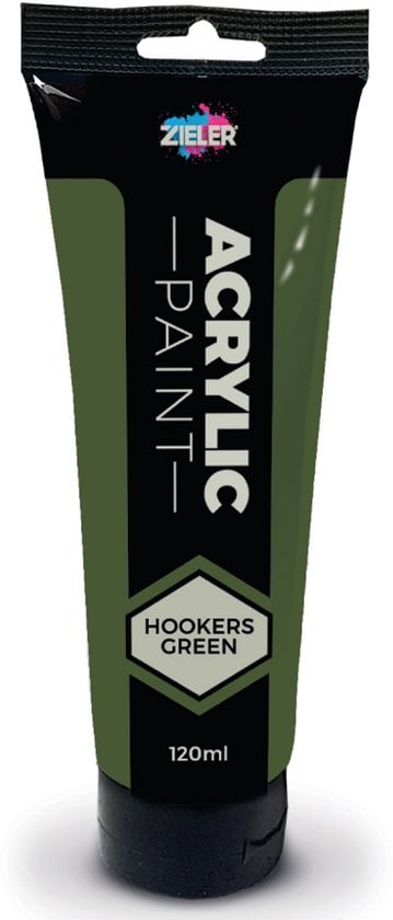 Zieler - Premium Akryl - Hookers Grøn - 120ml