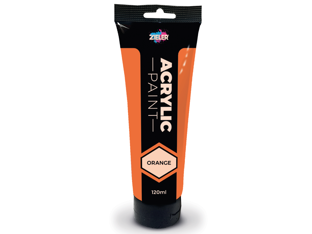 Zieler - Premium Akryl - Orange - 120ml