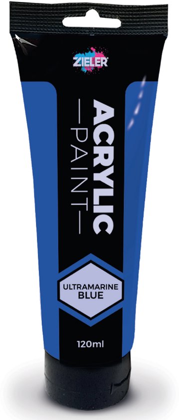 Zieler - Premium Akryl - Ultramarine Blå - 120ml