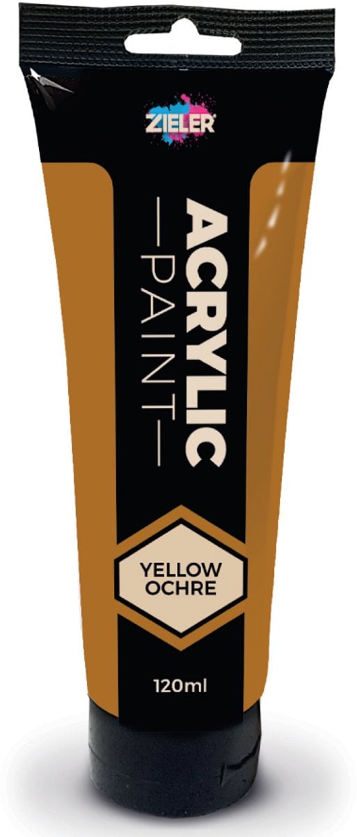 Zieler - Premium Akryl - Gul Okker - 120ml