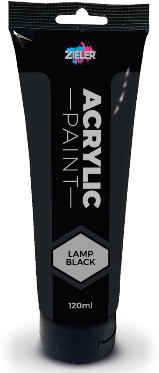Zieler - Premium Akryl - Lampe Sort - 120ml