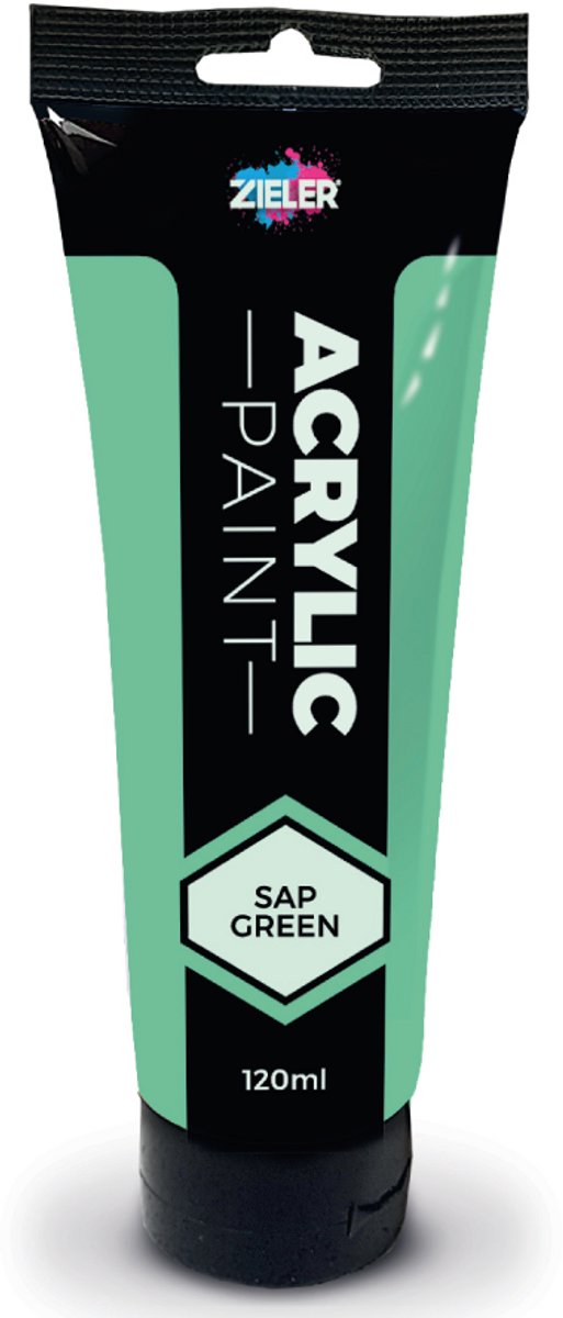 Zieler - Premium Akryl - Sap Grøn - 120ml