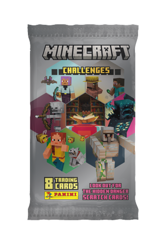 Køb Panini - Minecraft Challenges - Booster Pack (PAN1544)