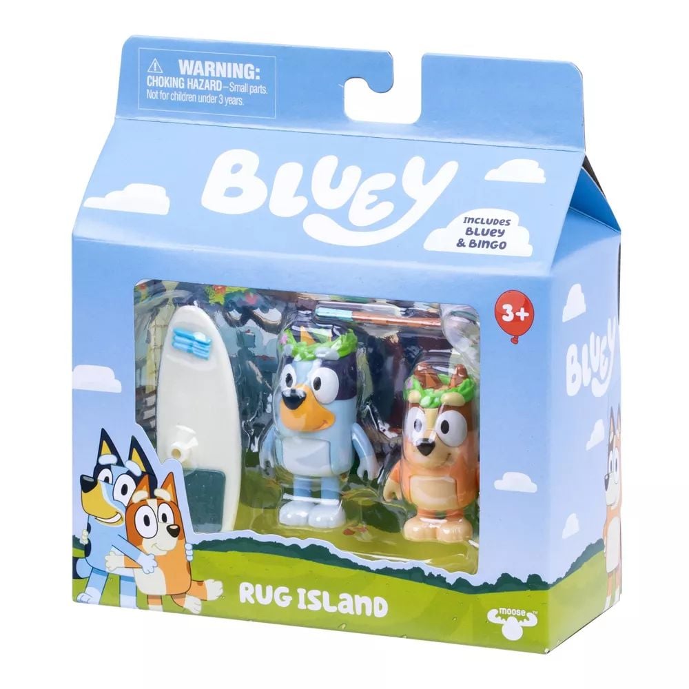 BLUEY - Figurer 2 stk - 2 Varianter