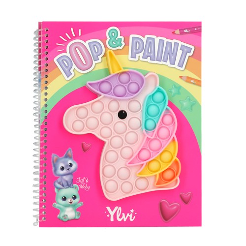 Ylvi - Pop & Paint Målarbok