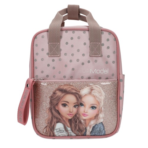 Topmodel - TOPModel Ryggsäck DOTS - rosé with grey dots - Small