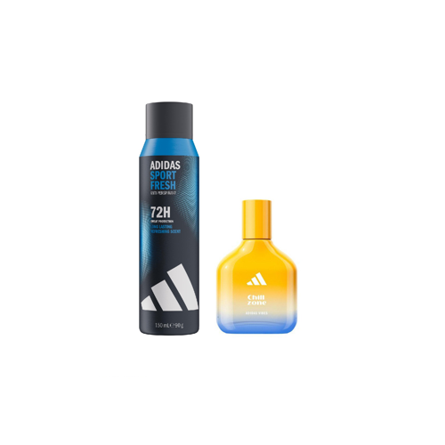 Adidas - Vibes Chill Zone EDP 50 ml + Cool & Dry Fresh Sport 48H Deo Spray 150 ml