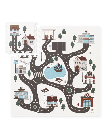 That's Mine - Alva Foam Play Mats - Square - Roadtrip