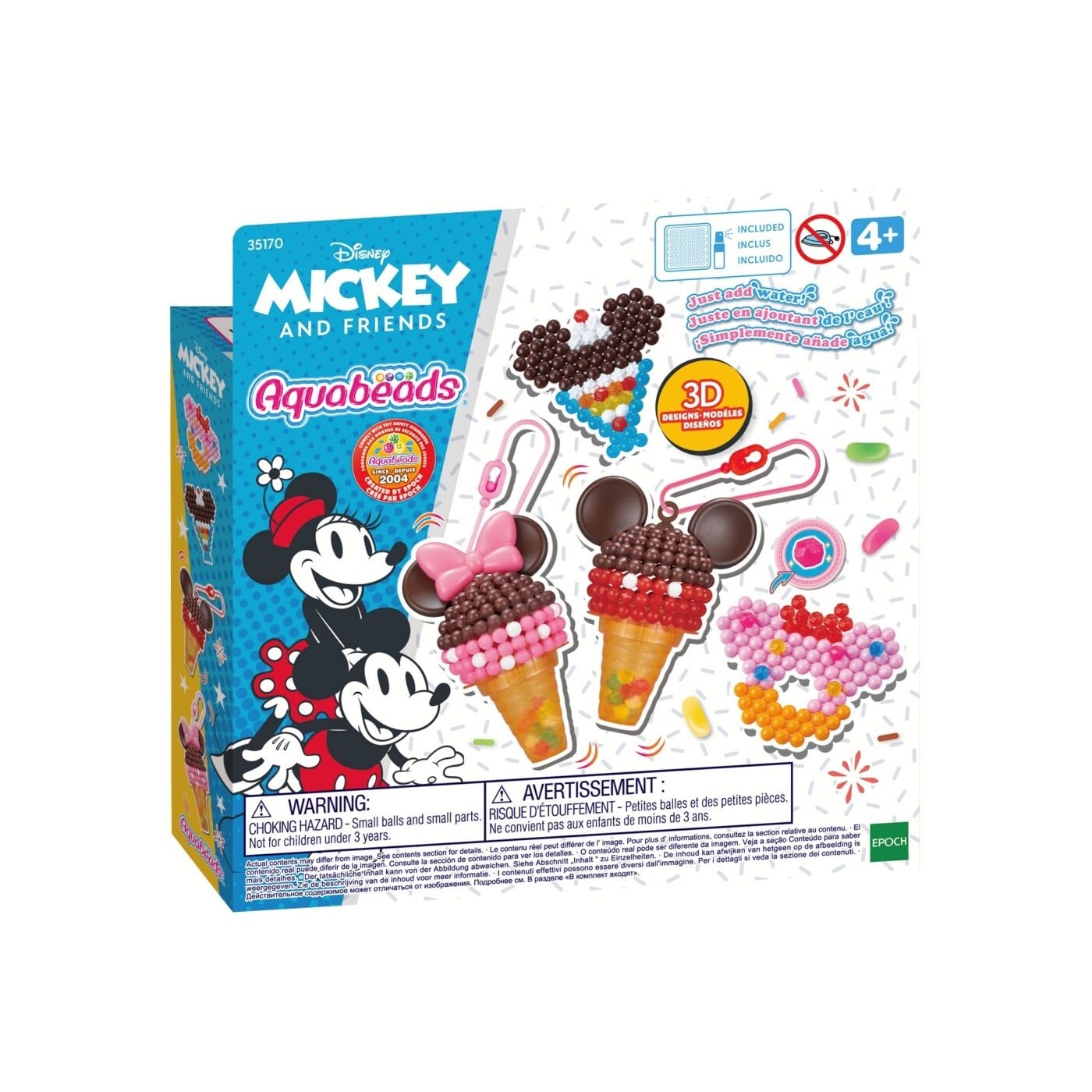 Aquabeads - Mickey og Venner Is Sæt