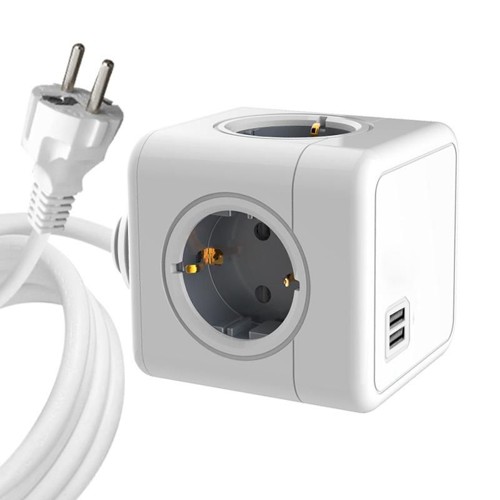 ProXtend - 4-way Schuko Power Cube 1.4M