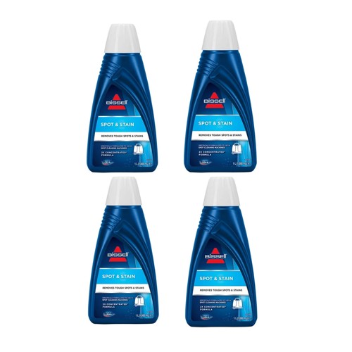 Bissell – 4x Spot & Stain Rengöringsmedel (1L) – Rengöring för mattor och möbler