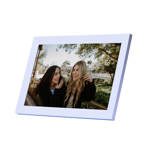 PIXIE - Smart Digital Photo Frame - blue - 10,1" LCD touchskærm