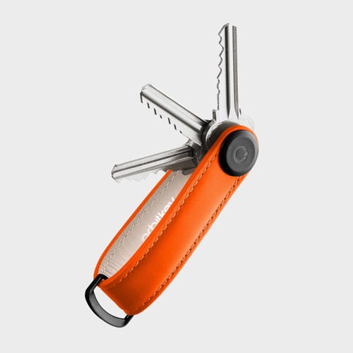Orbitkey - Leather Key Organiser - Terracotta