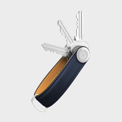 Orbitkey - Key Organiser Matte Leather - Dusk