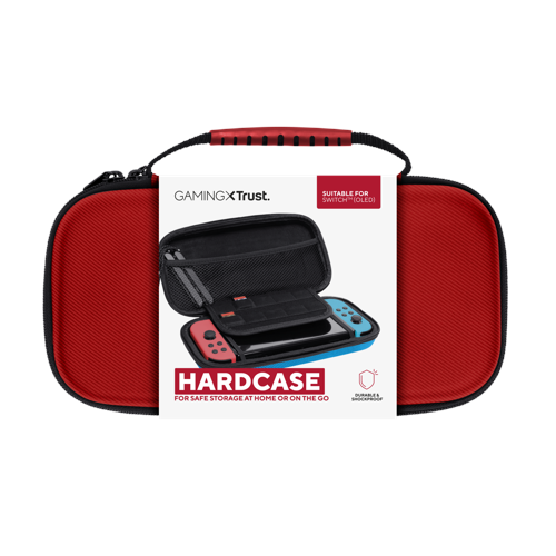 Trust - GXT1248S Hardcase for NSW - Red &