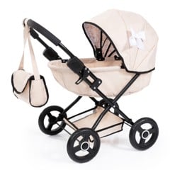 Bayer - Dolls Pram Cosy - Pink/Black (12775AA)