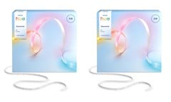 zz Philips Hue Essential LED Strip 5m (2-Pack) – RGBIC Smart Lightstrip