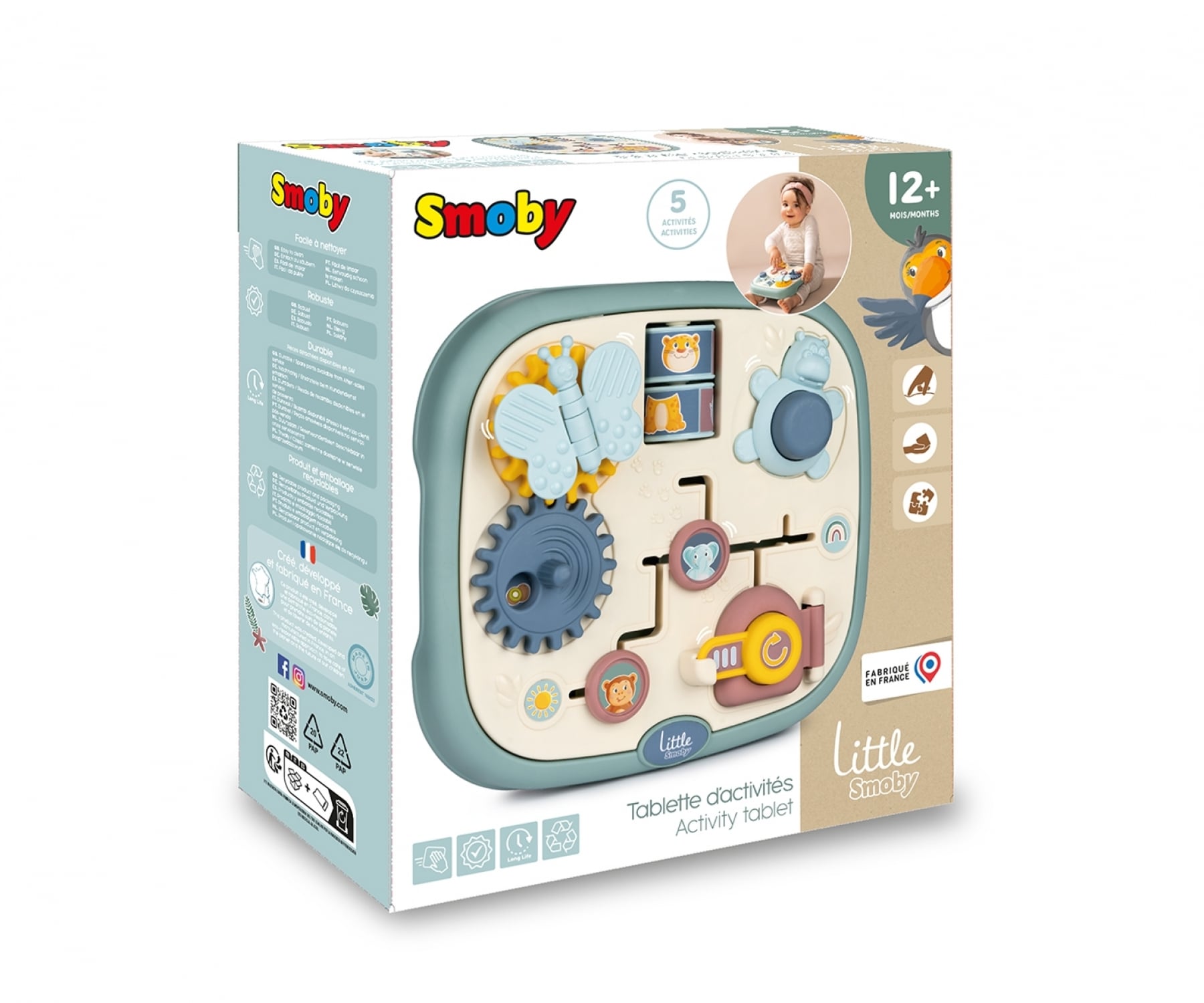 Smoby – Little Smoby Aktivitets-Tablet