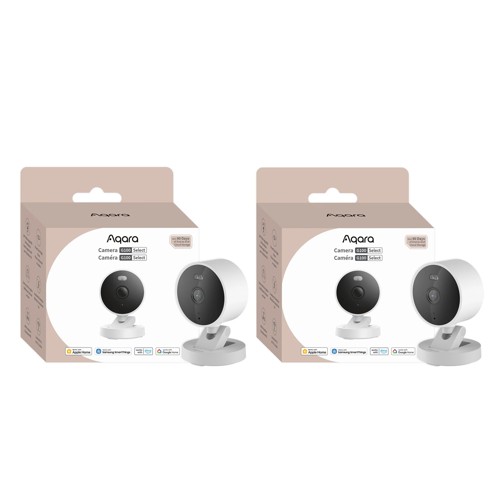 Aqara G100 Select Kamera (2-pack) – 2K IP65 Smart Inomhus/Utomhuskamera