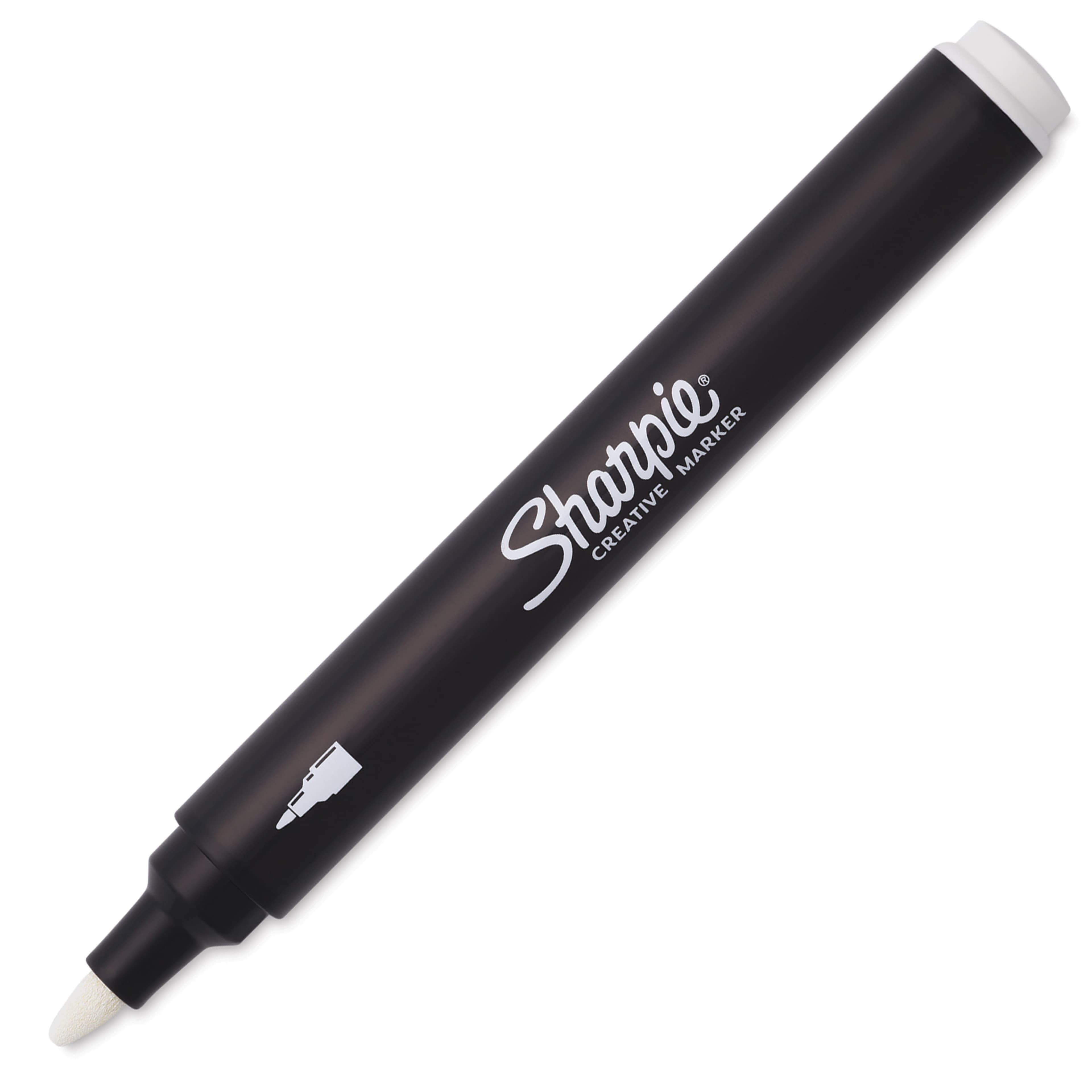Sharpie - Creative Akryl Paint Marker - Rund spids - Hvid