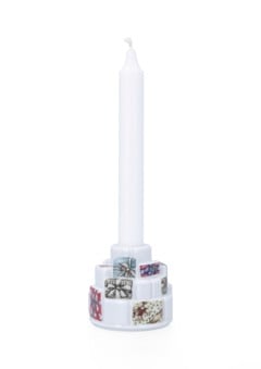 Kähler - Hammershøi Christmas Geschenkstapel Kerzenhalter - Ø7,5 cm