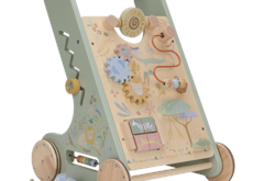 Little Dutch - Wooden baby activity walker - Safari Friends (LD7432)