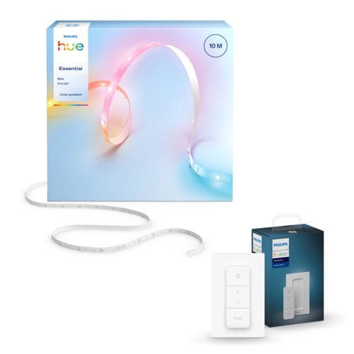 Hue - Essential LED Strip 10m & Dimmer - Bundle
