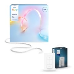 zz Philips Hue - Essential LED Strip 10m & Dimmer - Bundle