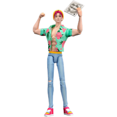 K-Pop Demon Hunters - Action Core Figure 17m - Abby (JRY34)