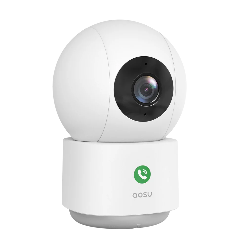 Aosu - IndoorCam P1 Pro – 4MP 360° Smart Indendørs Overvågningskamera