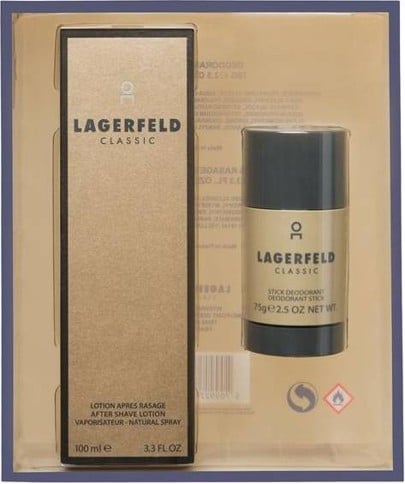Karl Lagerfeld - Classic After Shave 100 ml + Classic Deo Stick 150 ml