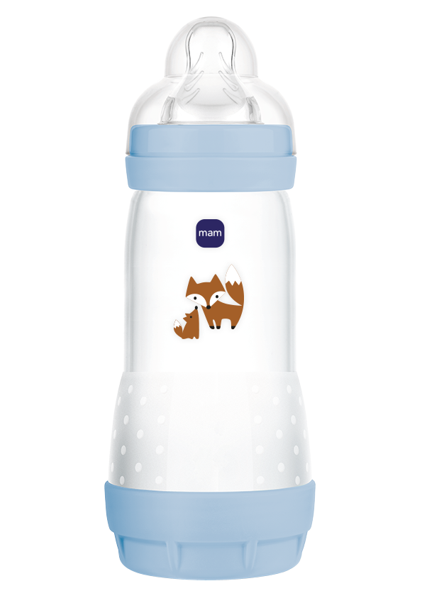 MAM - Easy Start Anti-Colic Flaske - Blå - 320ml