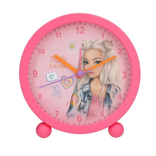 Topmodel - Väckarklocka - Bright Pink - 11 cm