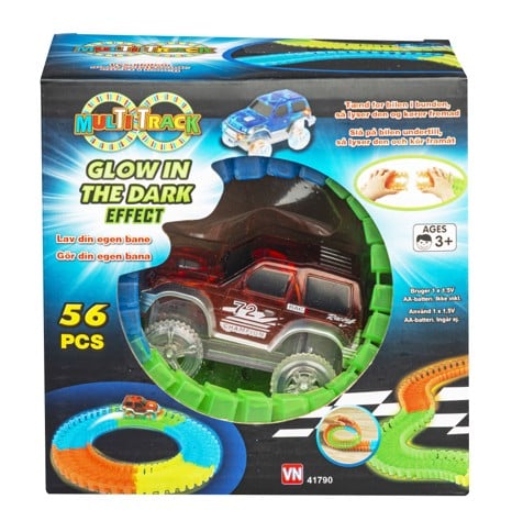 Multi Track - Glow Set, 56 Pcs (41790)