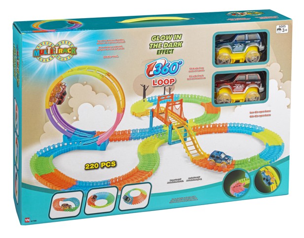 Multi Track - Glow Loop Set, 220 pcs (41798)