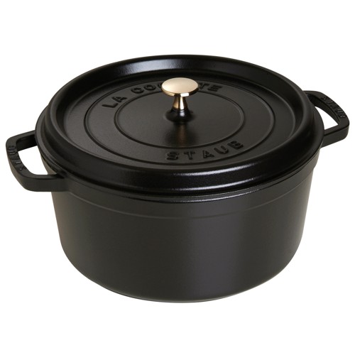 Staub - Cocotte - Black - 28 cm