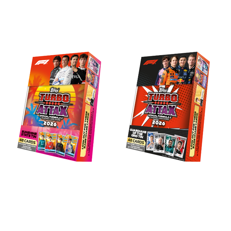 Topps - Formula 1 Turbo Attax Mega Tin Assortment