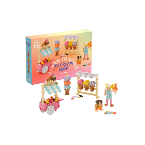 Plus Plus - Learn to Build Ice Cream Shop (4351)
