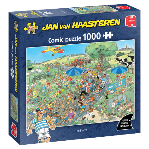 Jan Van Haasteren - The March (1000 Pieces) (1119802227)