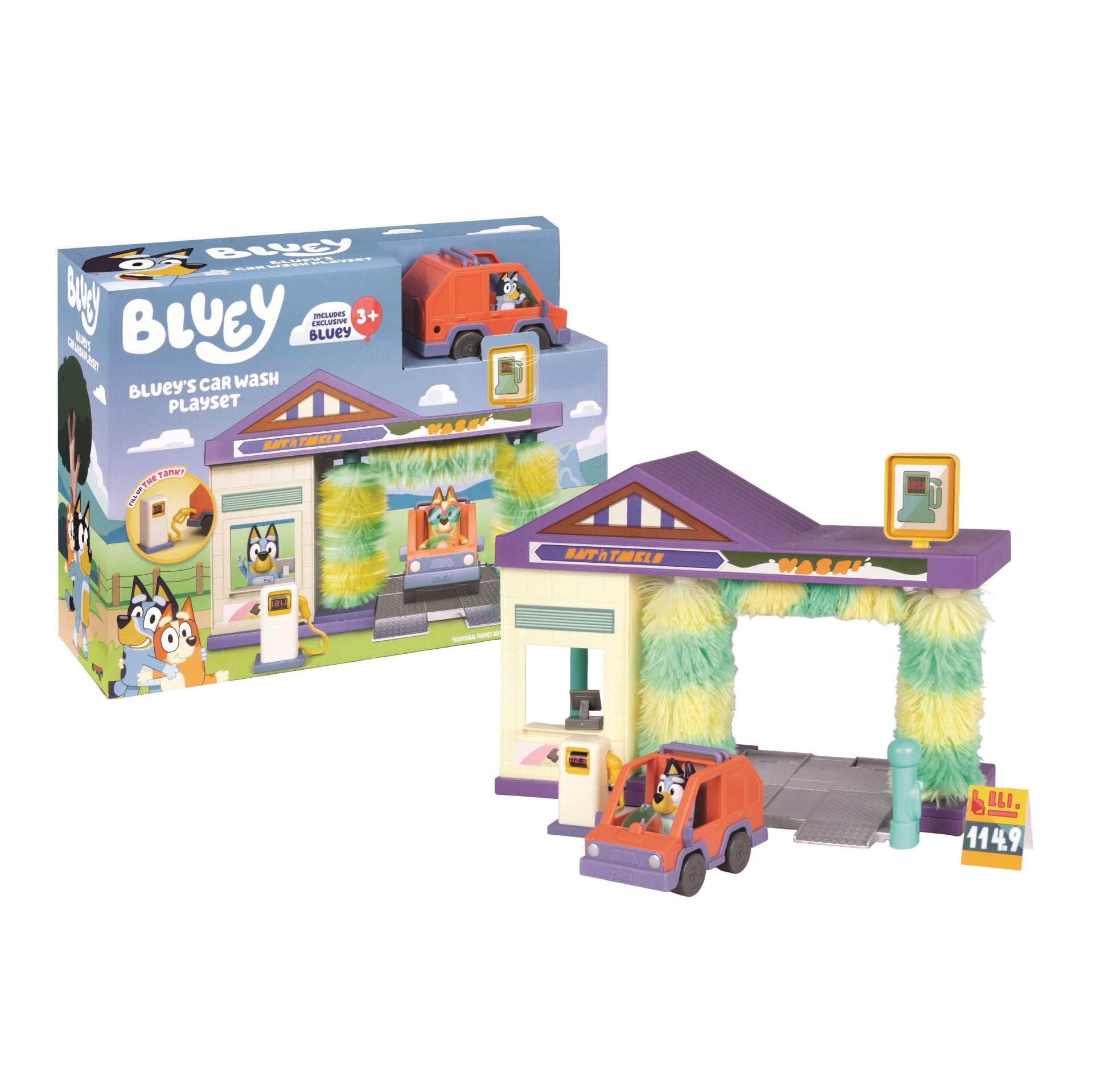 Bluey – Bilvask Legesæt
