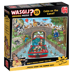 Wasgij - Calm on the Canal! (1000 Pieces) (1119802241)