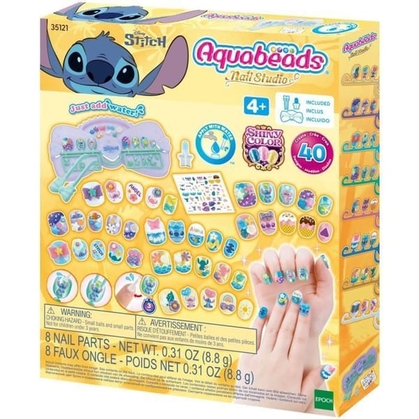 Aquabeads – Stitch Negledesigner Sæt