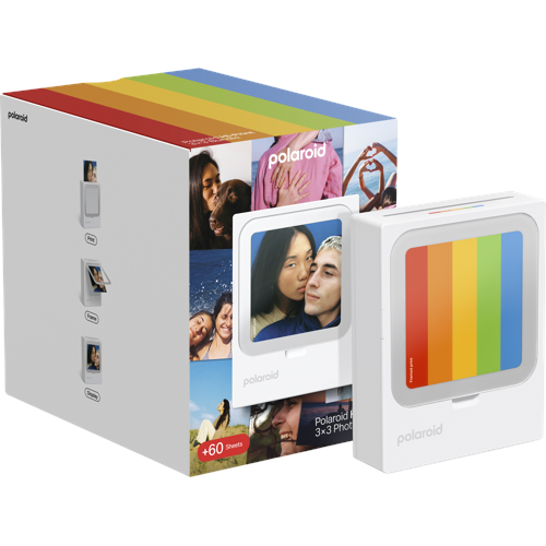 Polaroid - Hi-Print 3x3 fickskrivare + 60 ark