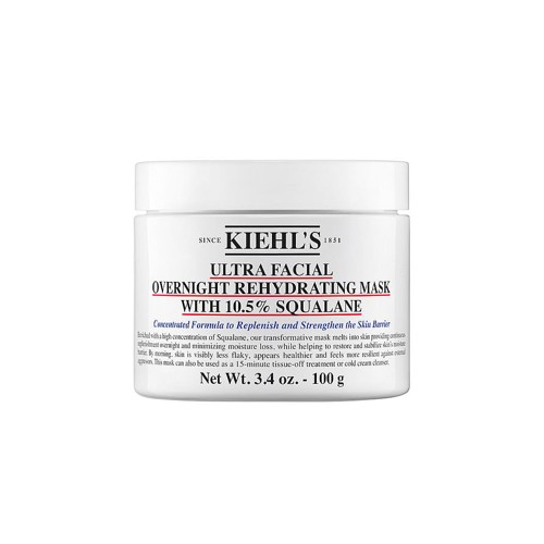 Kiehl's - Ultra Facial Overnight Rehydrating Mask with 10,5% Squalane 100 ml