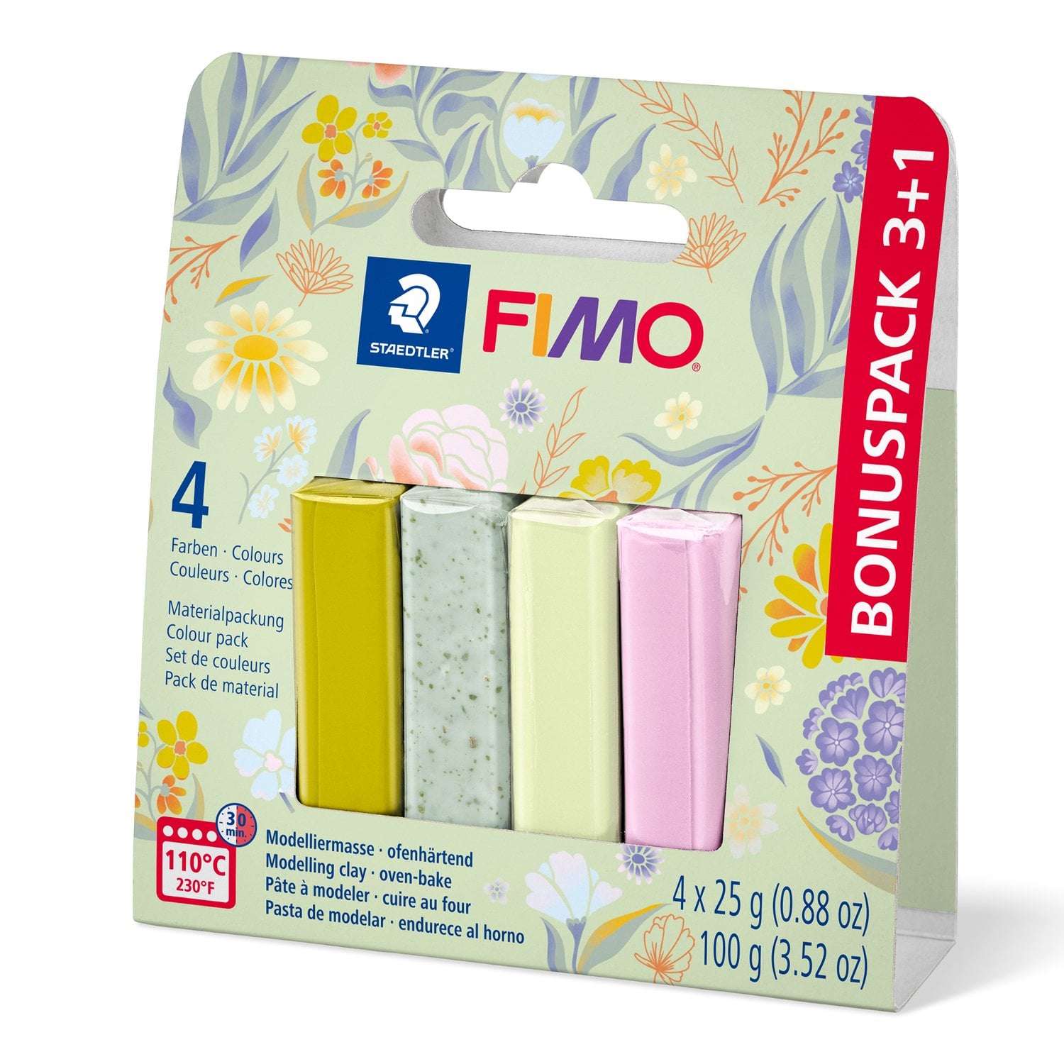 FIMO – Soft 3+1 Stk Sæt