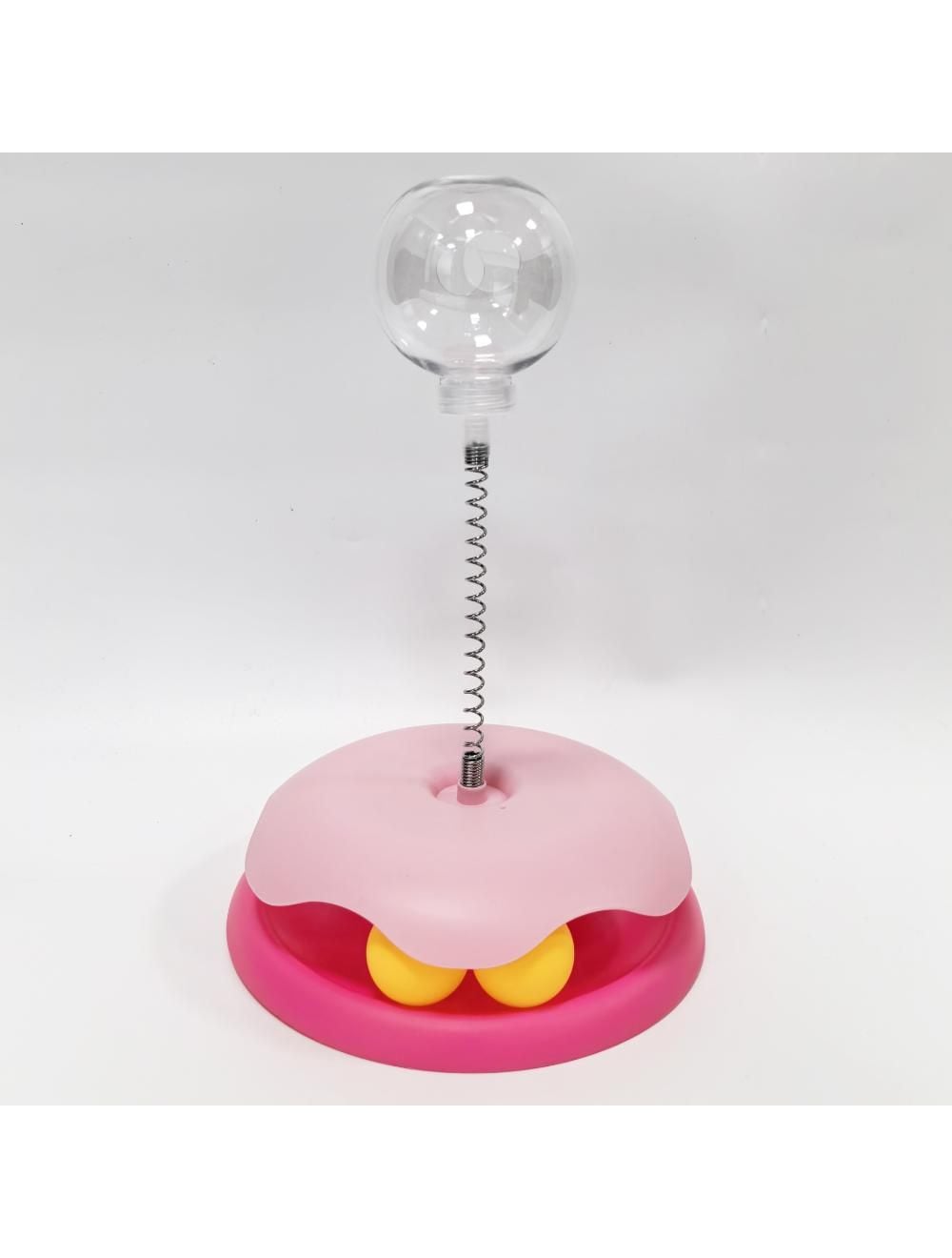 Nordic paws - Interactive Toy Wobble - Pink - 21.5 x 32 cm
